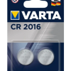 Батарейка литиевая CR 2016 Varta 2xBL 3V (20/200)