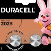 Батарейка литиевая CR 2025 Duracell 2xBL 3V (10/100)