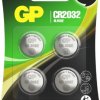Батарейка литиевая CR 2032 GP 4xBL 3V (400)