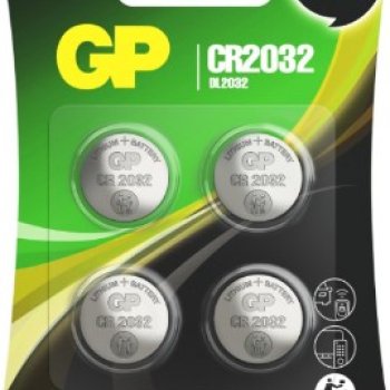 Батарейка литиевая CR 2032 GP 4xBL 3V (400)