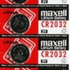 Батарейка литиевая CR 2032 Maxell 5xBL 3V (100)