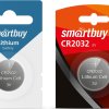 Батарейка литиевая CR 2032 SmartBuy 1xBL 3V (12/720)