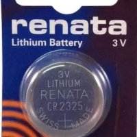 Батарейка литиевая CR 2325 Renata 1xBL 3V (10/100)