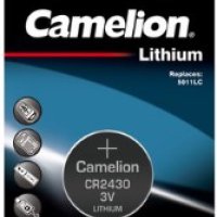 Батарейка литиевая CR 2430 Camelion 1xBL 3V (10)