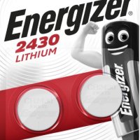 Батарейка литиевая CR 2430 Energizеr 2xBL 3V (20)