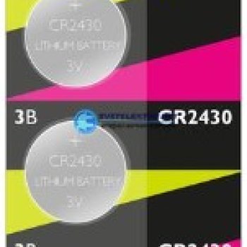 Батарейка литиевая CR 2430 Фаzа 5xBL 3V (60/600)