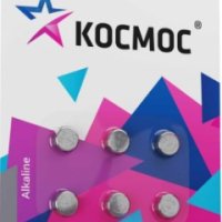 Батарейка часовая G03 (392 LR736 LR41) Космос 6xBL (60/600)