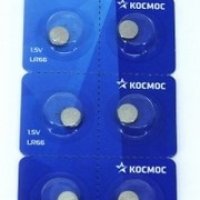 Батарейка часовая G04 (377 LR626 LR66) Космос 10xBL (100/2000)