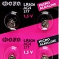 Батарейка часовая G04 (377 LR626 LR66) Фаzа 10xBL (10/200)