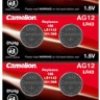 Батарейка часовая G12 (386 LR1142 LR43) Camelion 10xBL (100/3600)