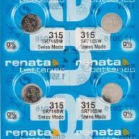 Батарейка часовая 315 SR716SW Renata 10xBL (100)