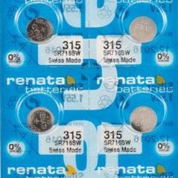 Батарейка часовая 315 SR716SW Renata 10xBL (100)