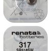 Батарейка часовая 317 SR516SW Renata 1xBL (10)