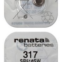 Батарейка часовая 317 SR516SW Renata 1xBL (10)