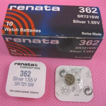 Батарейка часовая 362 SR721SW (G11) Renata 1xBL (10)