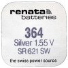 Батарейка часовая 364 SR621SW (G1) Renata 1xBL (10)