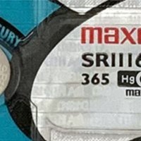 Батарейка часовая 365 SR1116W Maxell 1xBL (10)