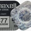 Батарейка часовая 377 SR626SW (G4) Maxell 1xBL (10)