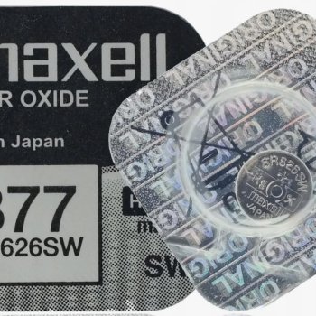 Батарейка часовая 377 SR626SW (G4) Maxell 1xBL (10)