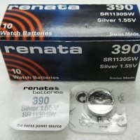 Батарейка часовая 390 SR1130SW (G10) Renata 1xBL (10)