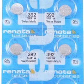 Батарейка часовая 392 SR41W (G3) Renata 10xBL (100)