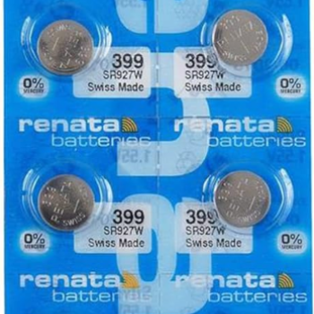 Батарейка часовая 399 SR927W (G7) Renata 10xBL (100)