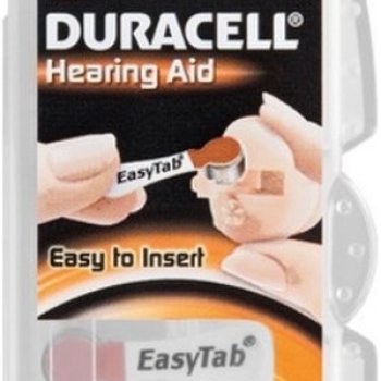 Батарейка для слуховых аппаратов Duracell ZA312 6xBL (60)
