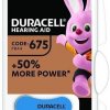 Батарейка для  слуховых аппаратов Duracell ZA675 6xBL (60)
