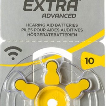 Батарейка для  слуховых аппаратов Rayovac ZA 10 6xBL Extra (60)
