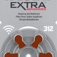 Батарейка для слуховых аппаратов Rayovac ZA 312 6xBL Extra (60)