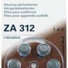 Батарейка для слуховых аппаратов Renata ZA312 6xBL (60)