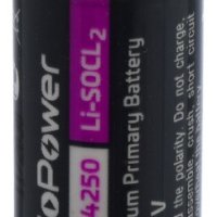 Батарейка ER14250 (1/2АА) GoPower 3,6V (10/500)