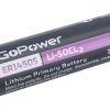 Батарейка ER14505 GoPower 3,6V без выводов (10/500)