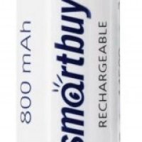 Аккумулятор Li-ion 14500 800мАч SmartBuy б/б 1S 3.7V без защиты выс.конт. (50/400)