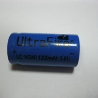 Аккумулятор Li-ion 16340 NN 123A 3.7V (100)