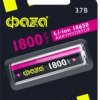 Аккумулятор Li-ion 18650 1800мАч Фаzа 1xBL 3.7V без защиты выс.конт. (10/120)