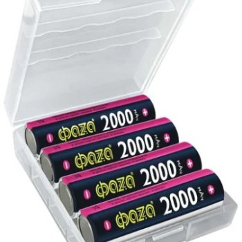 Аккумулятор Li-ion 18650 2000мАч Фаzа 4*Box 3.7V без защиты плос.конт. (40)