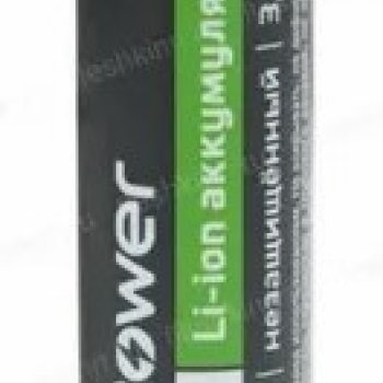 Аккумулятор Li-ion 18650 2200мАч GoPower б/б 1S 3.6V без защиты плос.конт. (20/120)