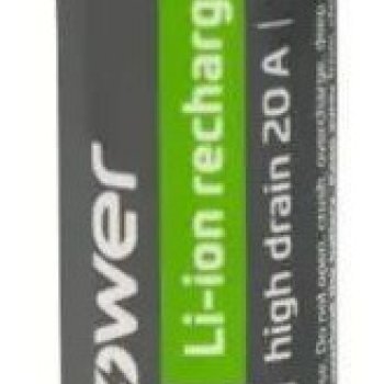 Аккумулятор Li-ion 18650 2500мАч GoPower б/б 1S 3.7V 20A без защиты плос.конт. высокотоковый (100/400)