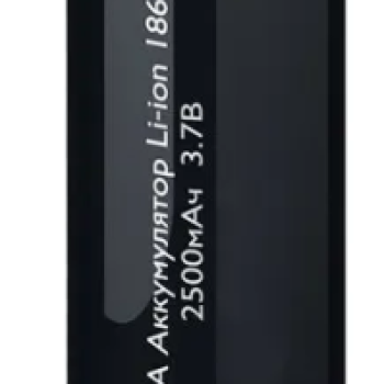 Аккумулятор Li-ion 18650 2500мАч Фаzа б/б 1S 7.5А 3.7V без защиты плос.конт. (24/348)