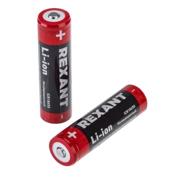 Аккумулятор Li-ion 18650 2600мАч Rexant 3.7V (10)