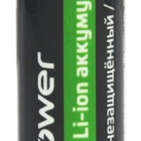 Аккумулятор Li-ion 18650 2800мАч GoPower б/б 1S 3.6V без защиты выс.конт. (80/160)