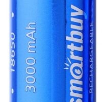 Аккумулятор Li-ion 18650 3000мАч SmartBuy б/б 1S 3.7V без защиты выс.конт. (50/400)