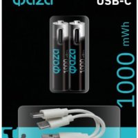 Аккумулятор Li-ion R 3 1000мАч Фаzа 2xBL USB-C +кабель (20)