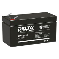 Аккумулятор Delta VRLA12- 1,2 (12V, 1,2Ah, 97x43x52мм) (20)