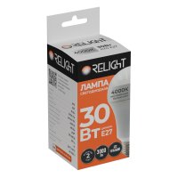 Лампа диодная A70 30Вт Е27 4000К 3000Лм Relight (10/100)