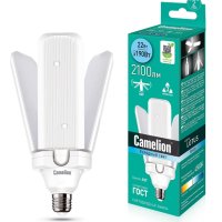 Лампа диодная A70 22Вт Е27 4500К 2100Лм 234х80мм Camelion (25)