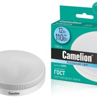 Лампа диодная GX53 12Вт 4500К 1040Лм Camelion (5/100)