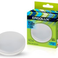 Лампа диодная GX53 15Вт 4500К 1425Лм Ergolux (10)