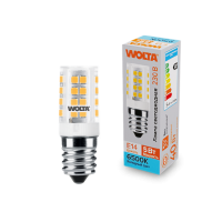 Лампа диодная E14 5Вт JCD 6500K 460Лм для холодильника Wolta